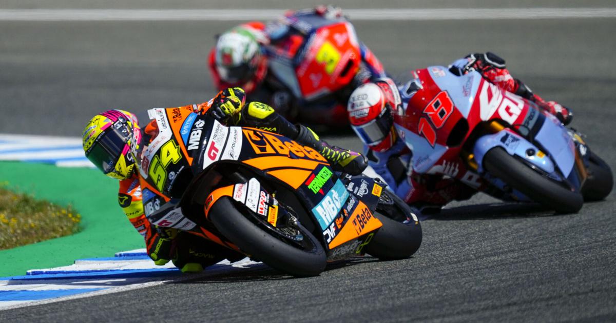 Carrera de motos GP de España |  deportes nacionales