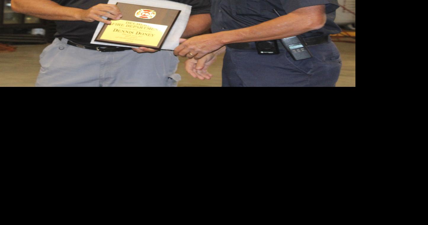 Decherd Fire Dept. honors Doney’s 40 years of service Local News