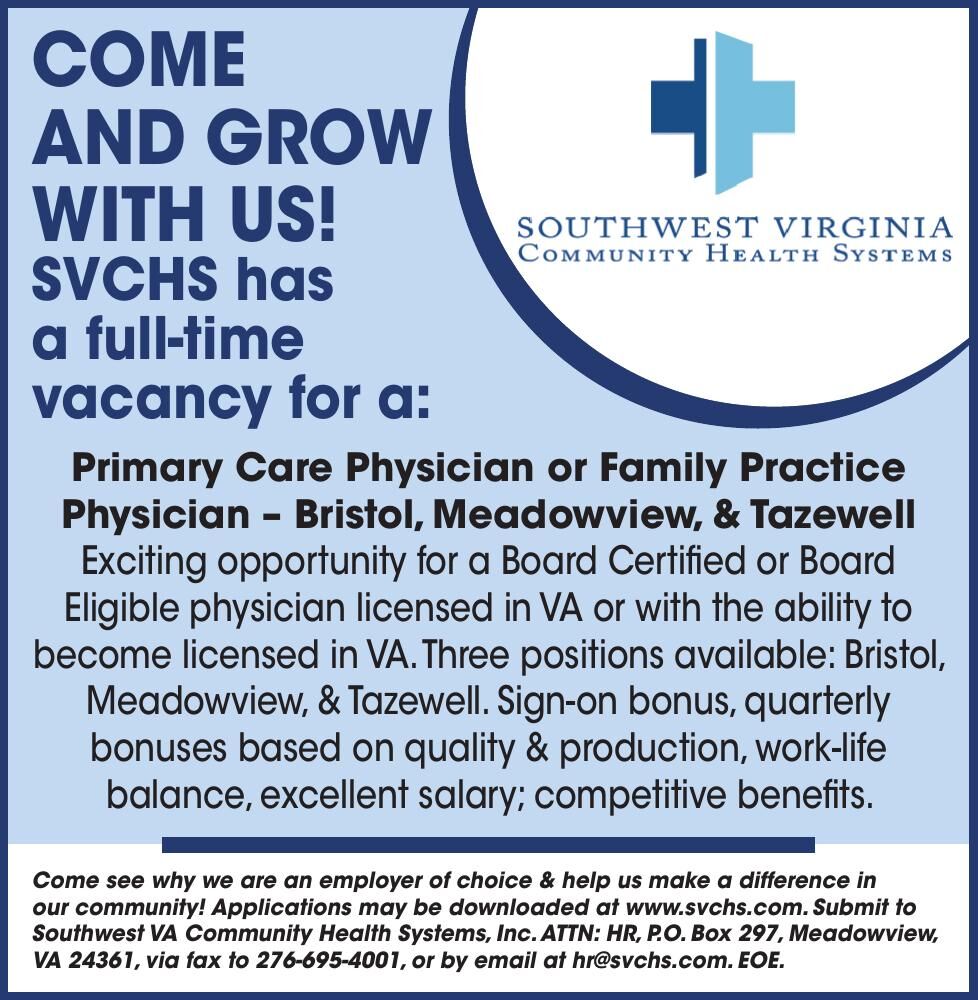 SW VA COMMUNITY HEALTH SYSTEMS