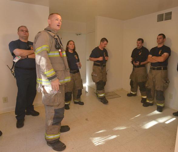 Bonham Circle Apartments serve as training grounds for firefighters