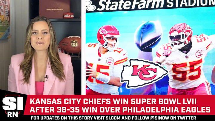 Super Bowl LVII: Patrick Mahomes, Chiefs beat Eagles, 38-35