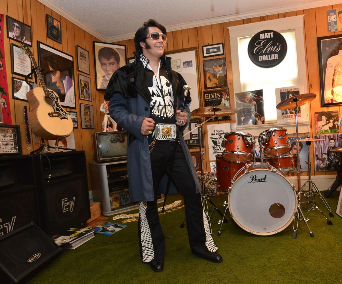 Matt ELVIS Dollar Tribute Artist