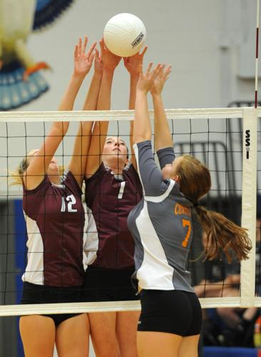 PREP VOLLEYBALL: Wood, Vikings stand tall