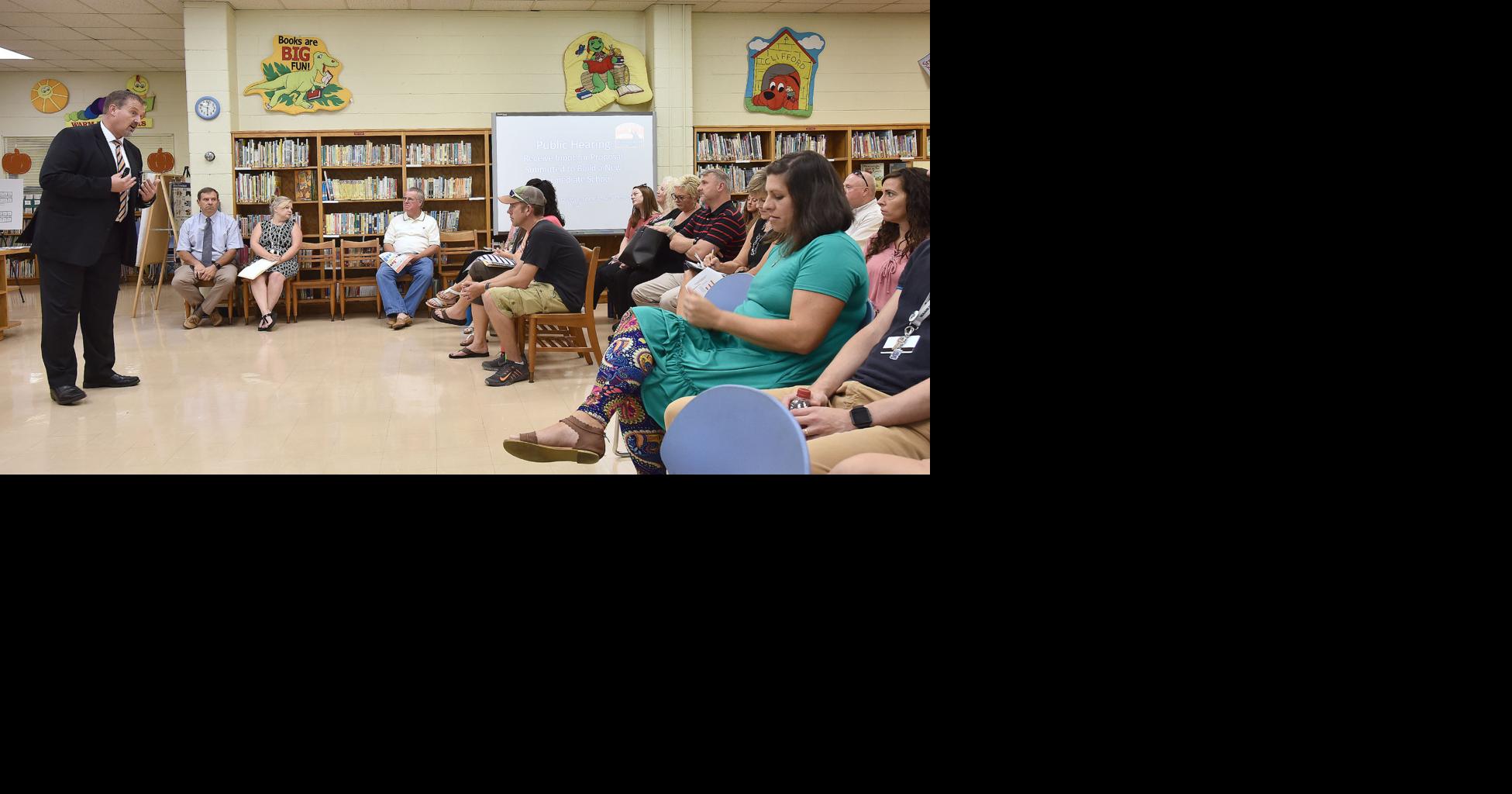 Bristol Virginia School officials field questions about new school plan