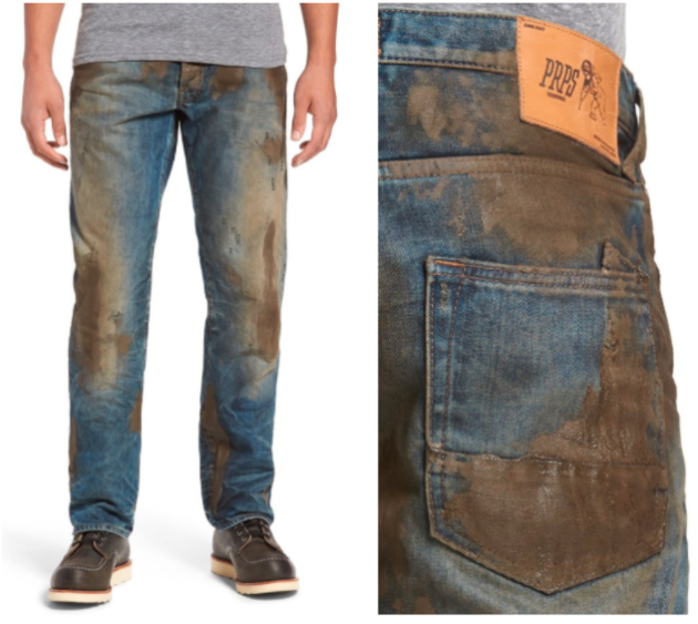 muddy jeans
