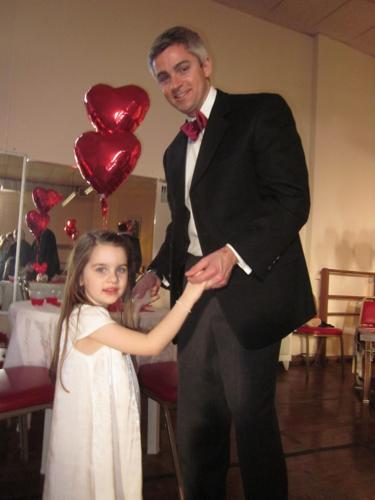 Daddy Forced Daughter Captions Porn - Fathers and daughters share a Valentine's Day dance