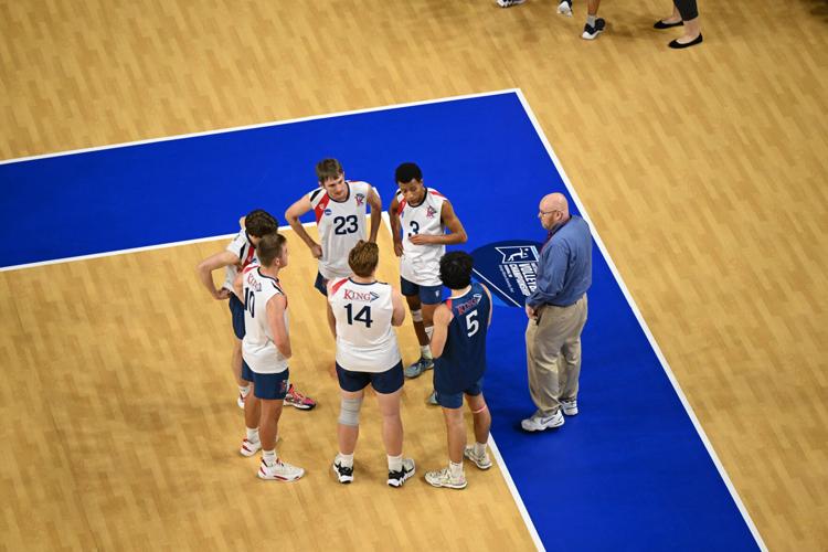 NCAA MEN'S VOLLEYBALL Ohio State survives epic third set to top King