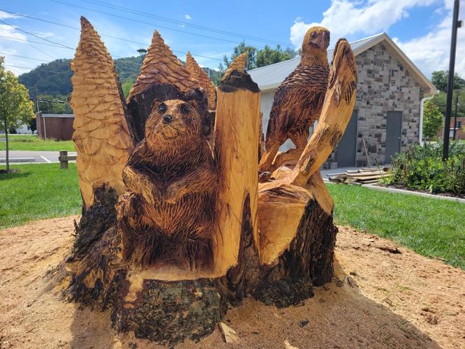 Trail town now boasts pathway lined with artwork