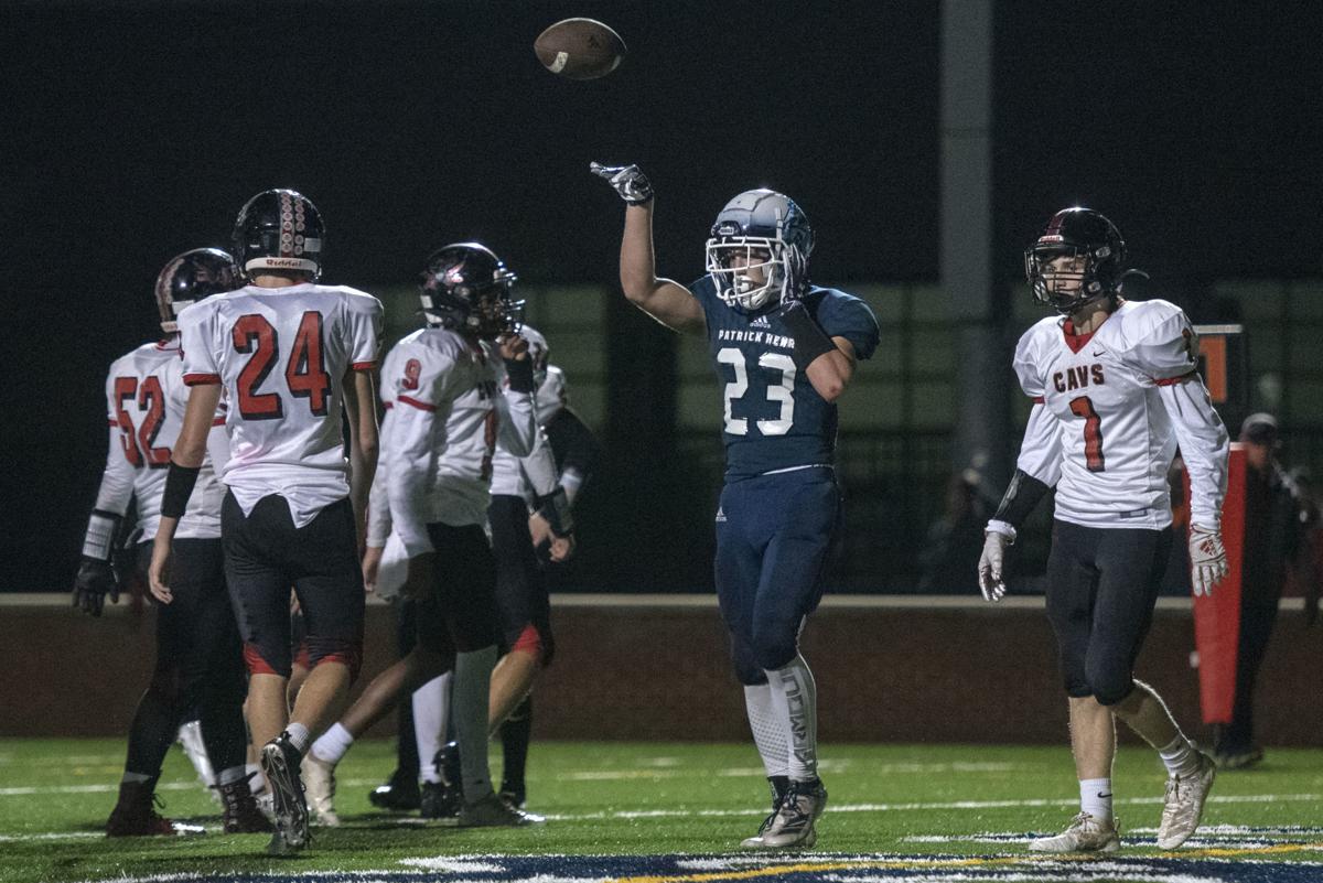 VHSL REGION 1D FOOTBALL Patrick Henry gets programrecord 12th win as