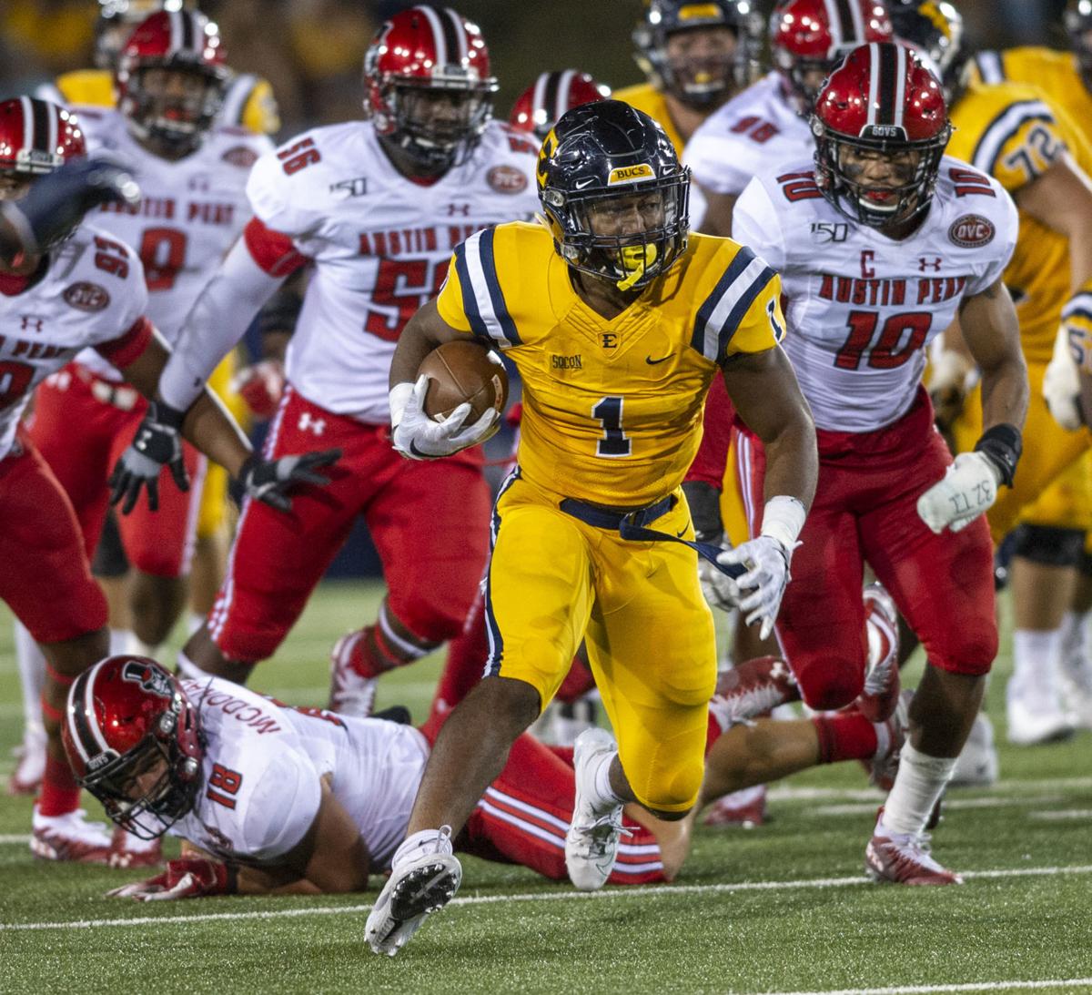 COLLEGE FOOTBALL ETSU gets back on winning track with win over Austin