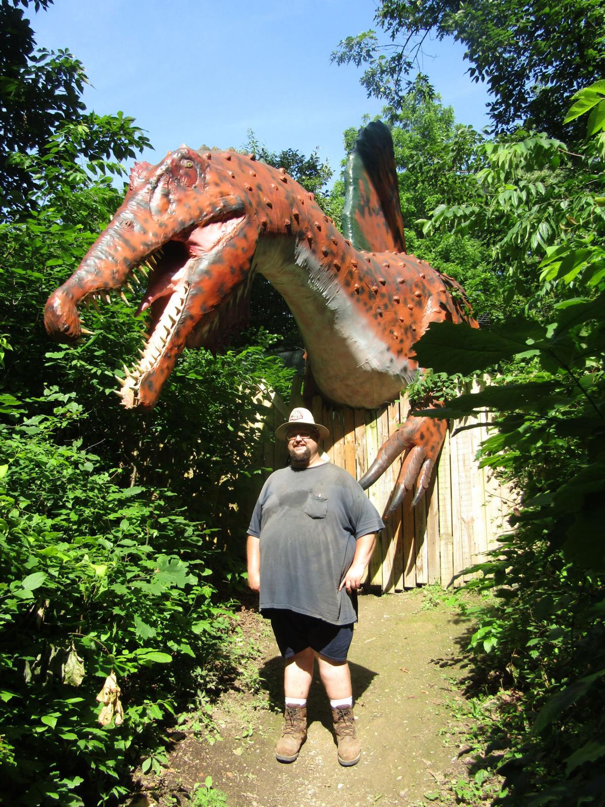 Local Dinosaur Park Teams With Theater For Opening Of Jurassic