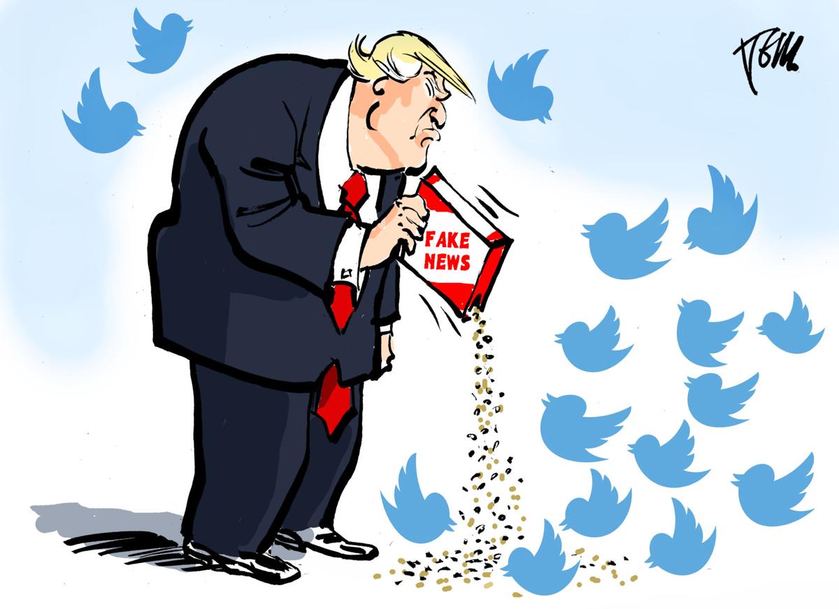 Cartoon Fake News