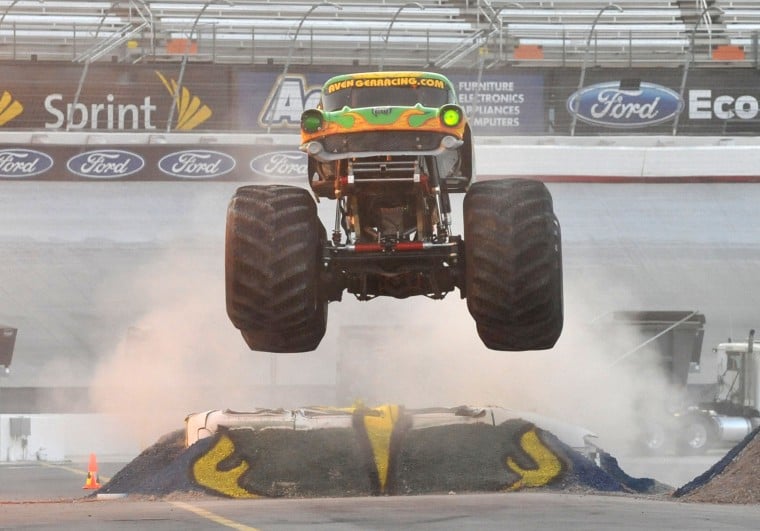 Giant wheels, screaming fans: Monster Jam makes a pit stop in