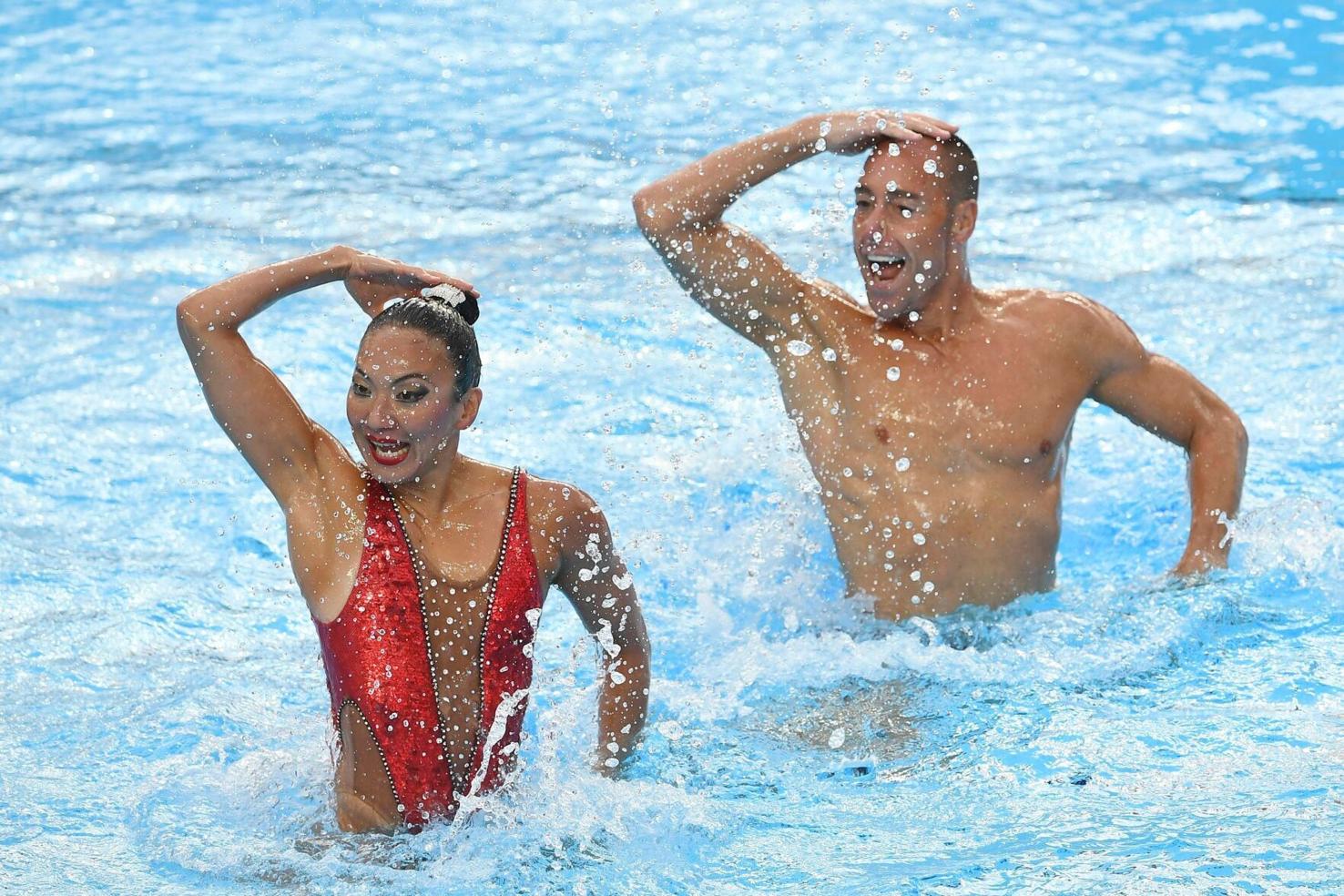 Men can now compete in artistic swimming, but none made team