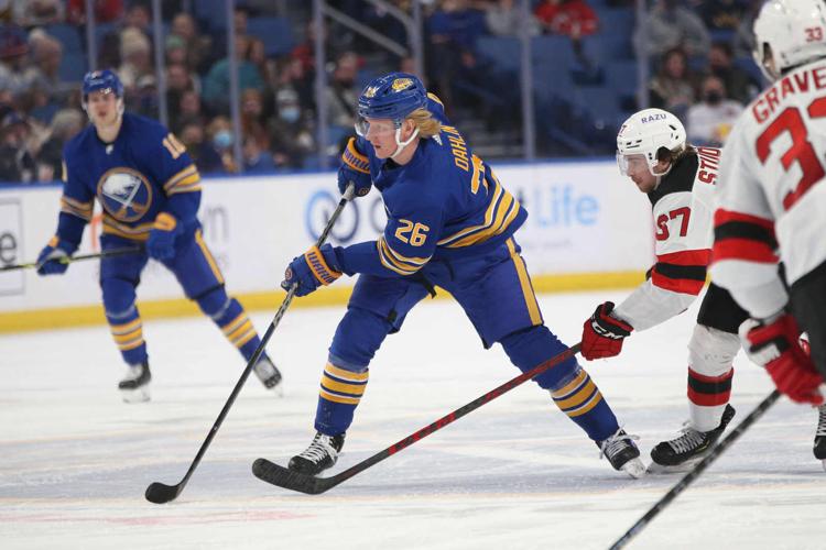 Two more Sabres games postponed after Rasmus Dahlin added to Covid