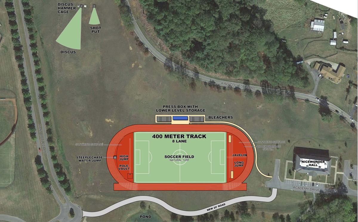 King plans new track and field complex
