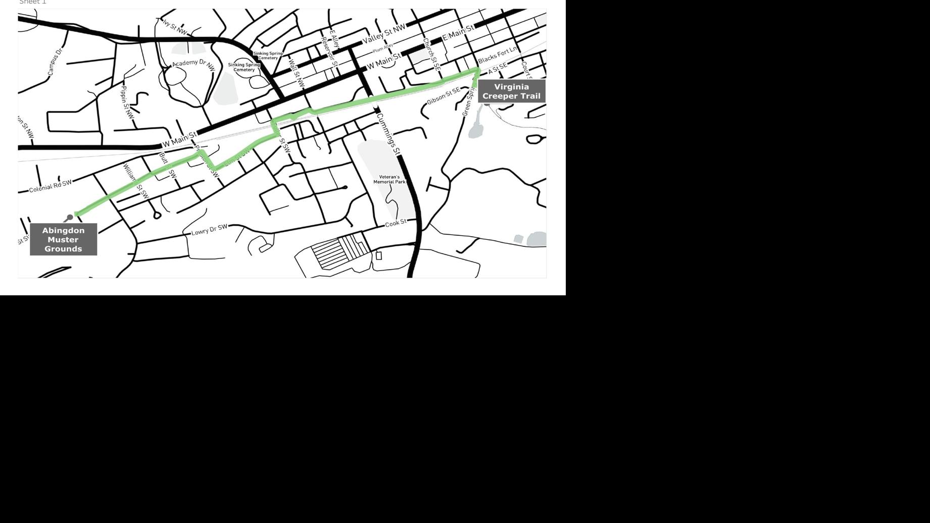 Abingdon Urban Pathway map Latest Headlines