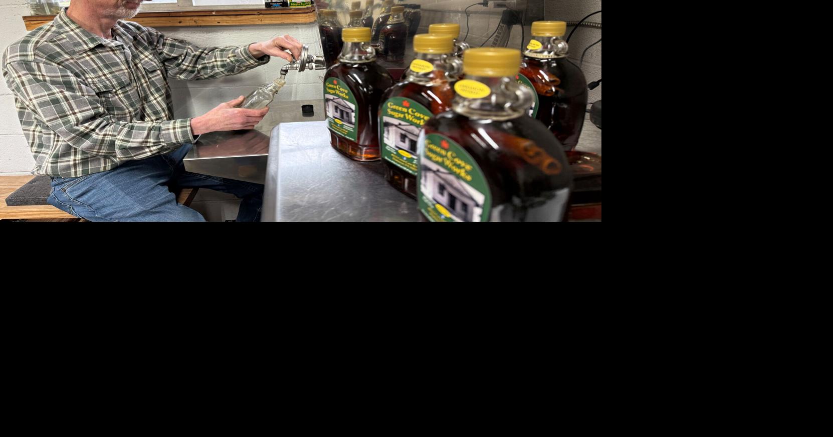 Green Cove man producing homemade maple syrup