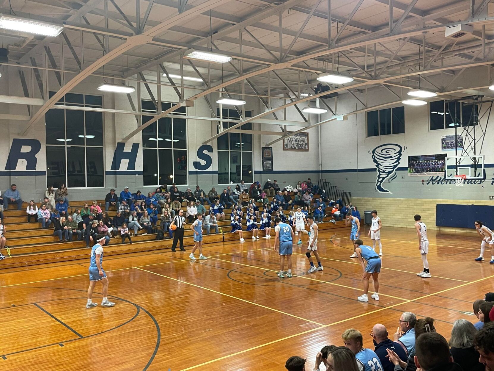 Richlands High School Introduces Throwback Uniforms and Old Gym Games: Wins Over Castlewood Blue Devils and East Ridge Warriors