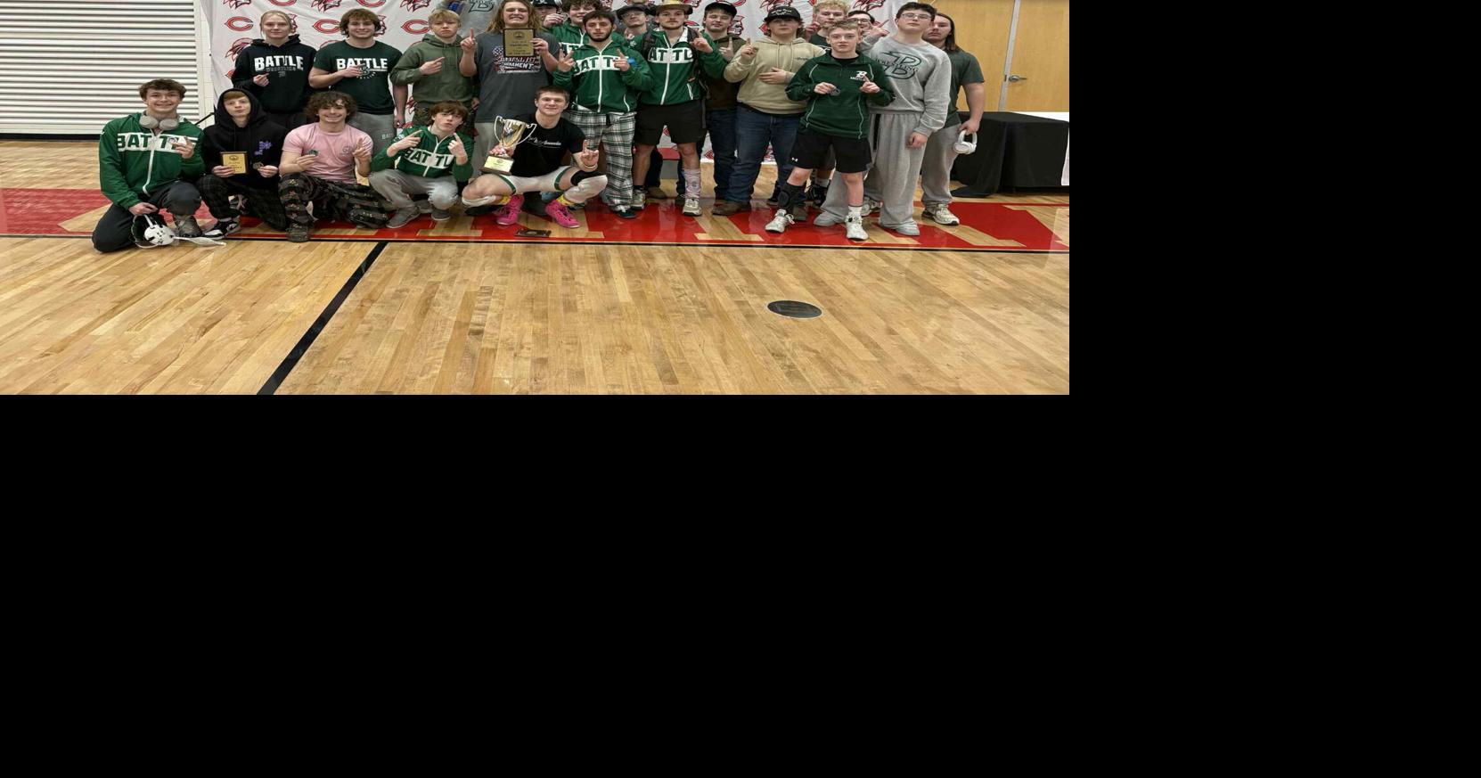 TUESDAY'S HIGH SCHOOL ROUNDUP: John Battle, Grundy win wrestling tourneys; Cade Caywood (Patrick Henry), Kaiden Harris (Virginia High), Ethan Horne (Lebanon),Brayden White (Twin Valley), Caden Burchett (Marion), Konner Early (Lee High), Allie Parks…