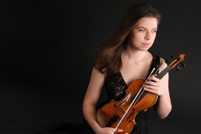 Tessa Lark's Stradivarius plays Bach just as easily as Bill Monroe