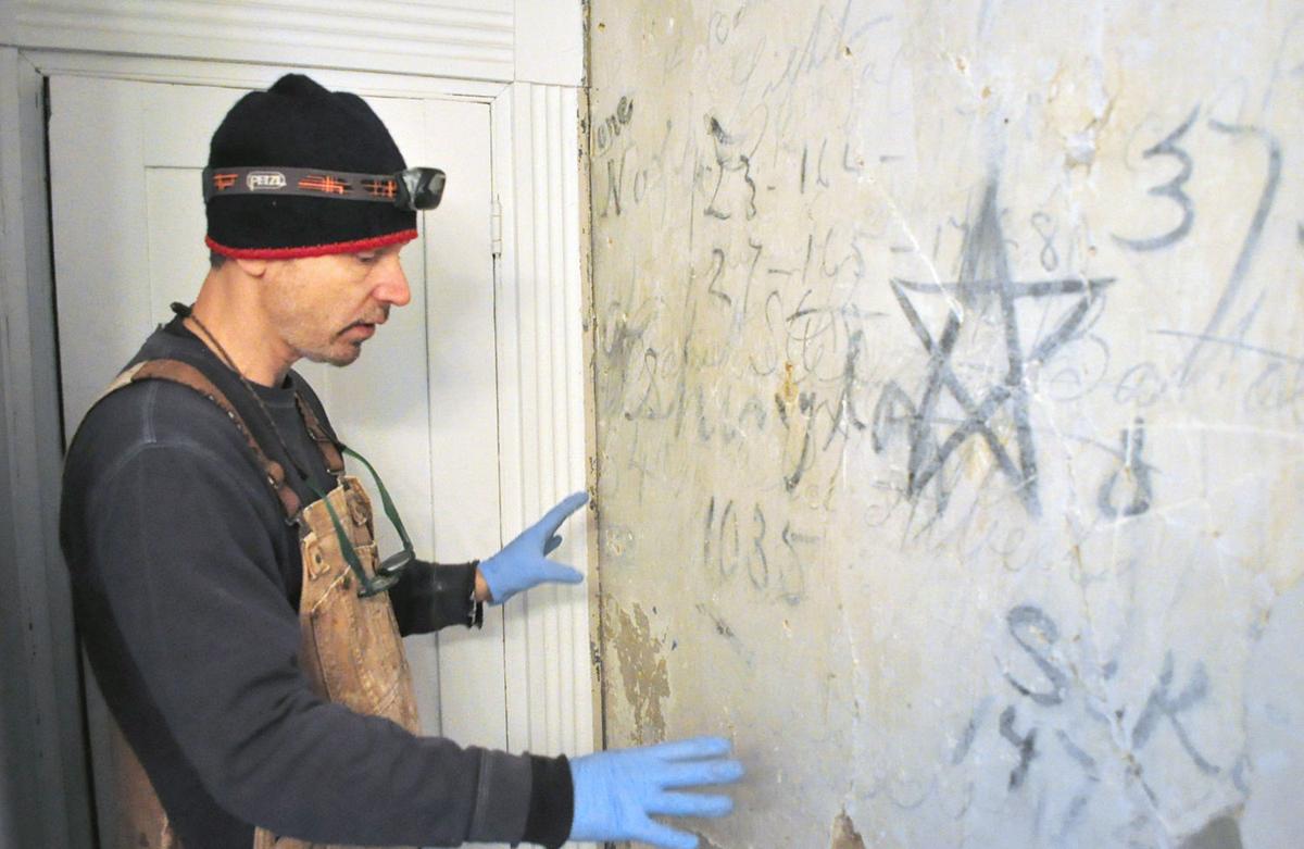 More Union Writing Discovered At Brandy Station S Graffiti House Local News Heraldcourier Com
