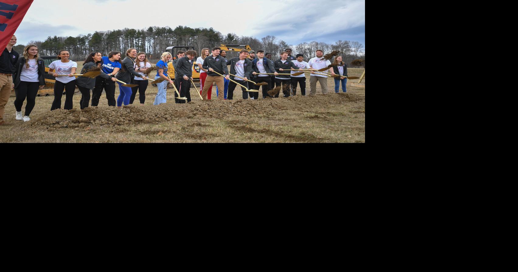 King breaks ground on new track and field complex
