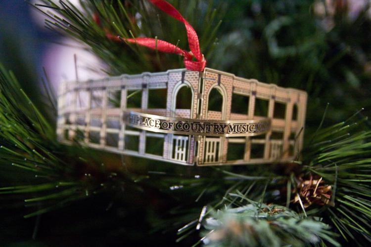 An exclusive Birthplace of Country Music Museum Christmas tree ornament retails for $15.99 at the museum store.