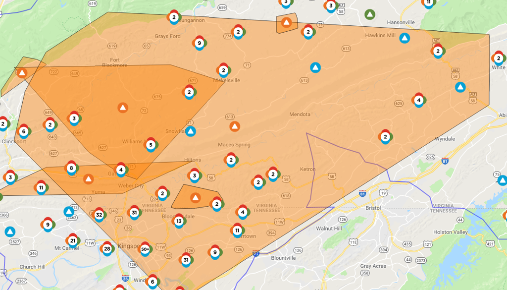 Lge Power Outage Map