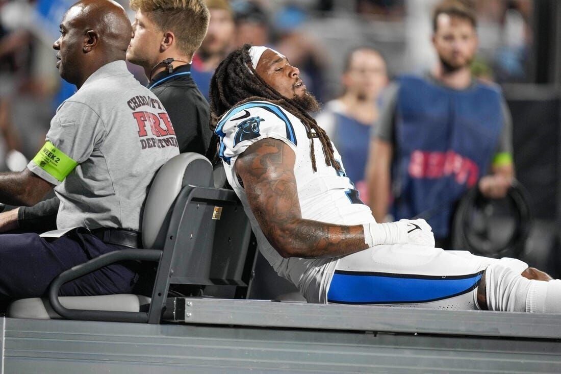 Panthers linebacker Shaq Thompson expected to miss remainder of