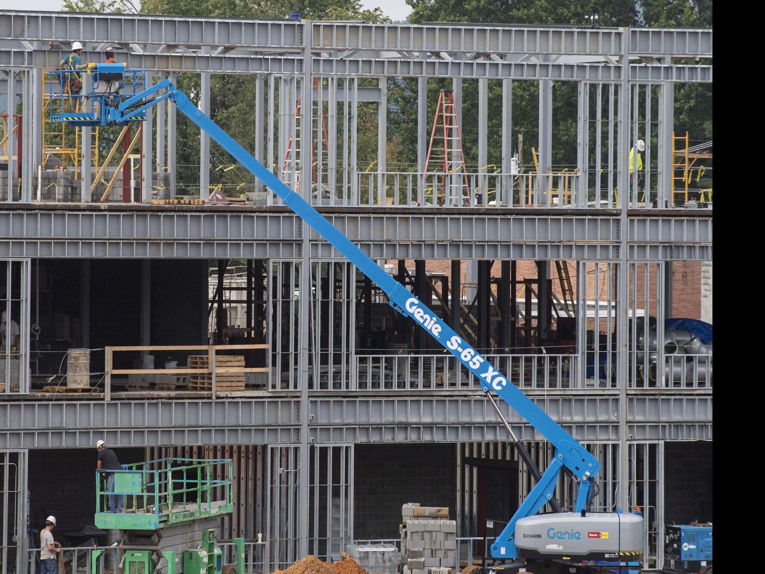 new bristol tennessee middle school gym may be ready this fall latest headlines heraldcourier com