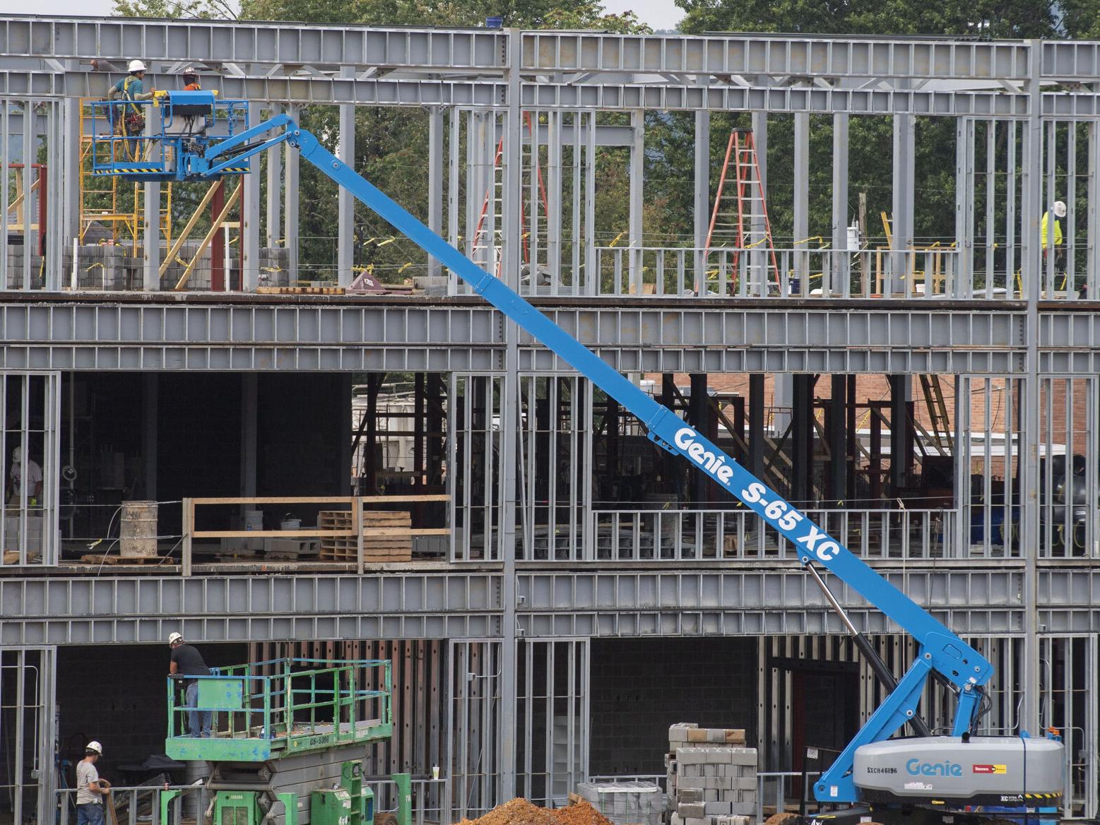 new bristol tennessee middle school gym may be ready this fall latest headlines heraldcourier com