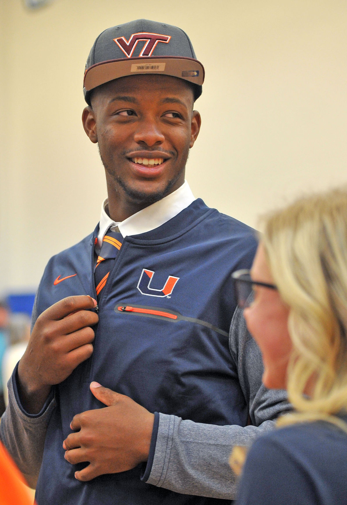 Union S James Mitchell Picks Virginia Tech Sports News Heraldcourier Com