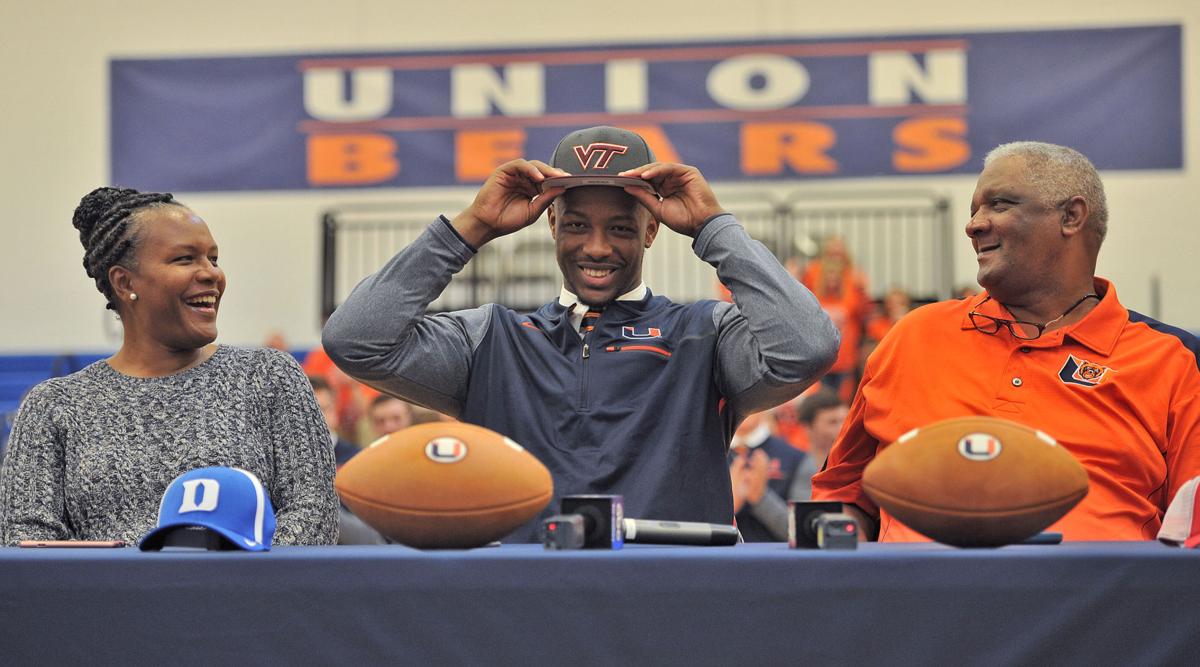 Union S James Mitchell Picks Virginia Tech Sports News Heraldcourier Com