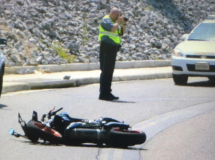 Bristol, Virginia police investigating motorcycle accident near Exit 7