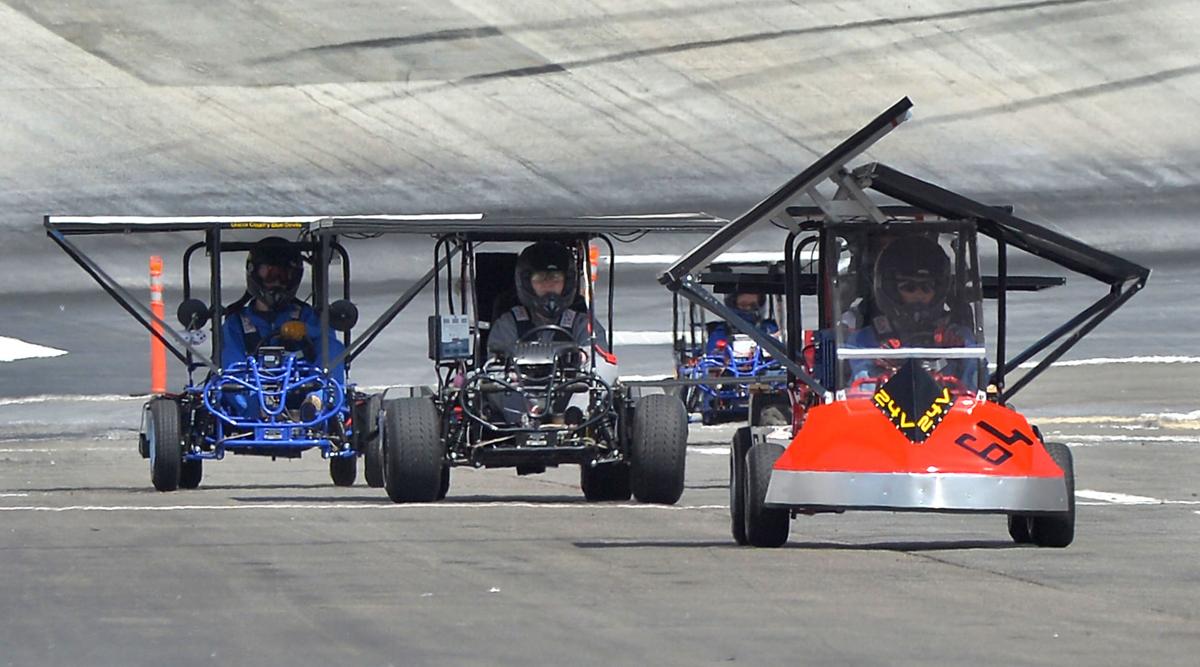 STEM students test new upgrades in second solar gokart race at Bristol
