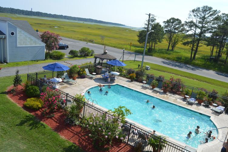 Pool Overlooks Marsh