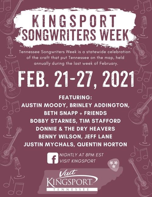 Kingsport Songwriters Week 2021