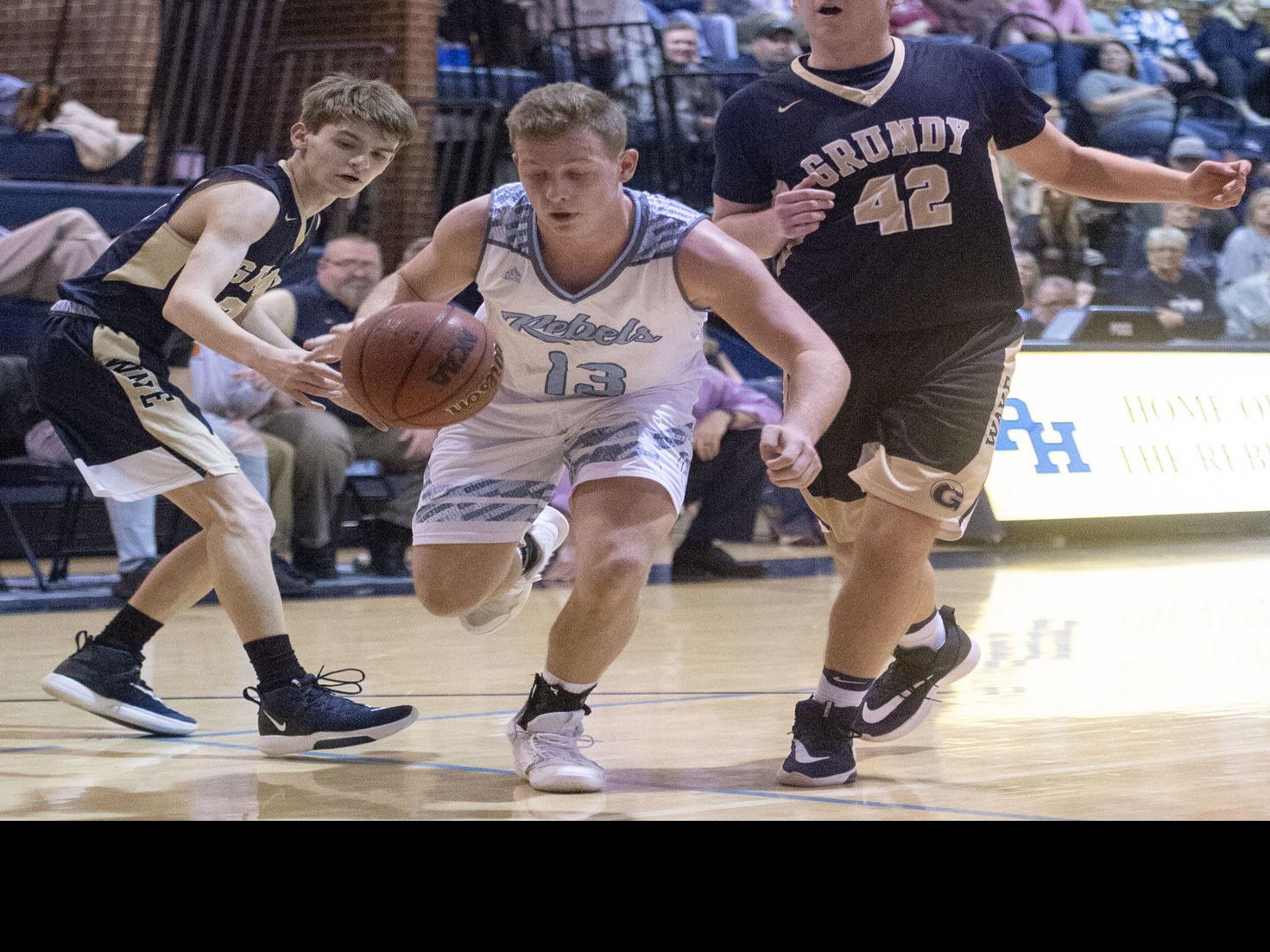 Prep Basketball Grundy Boys Take Win Over Patrick Henry 65 48