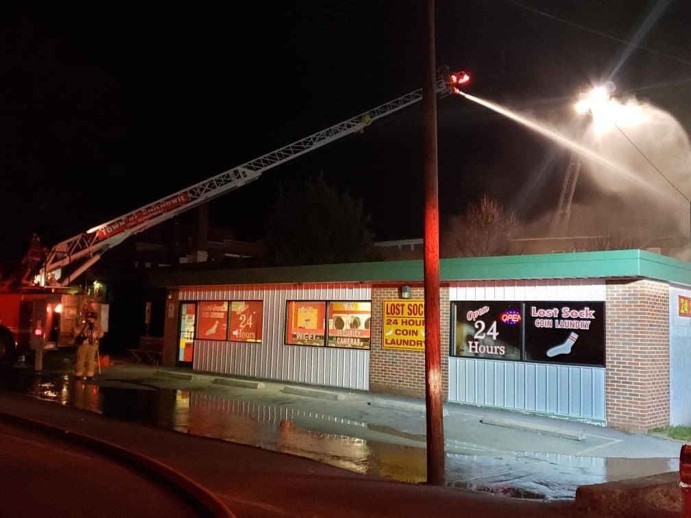 Glade Spring fire in Town Square contained to former brewery and