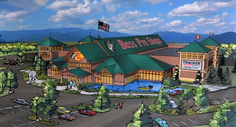A lot of nastiness related to land choice for Bass Pro Shops