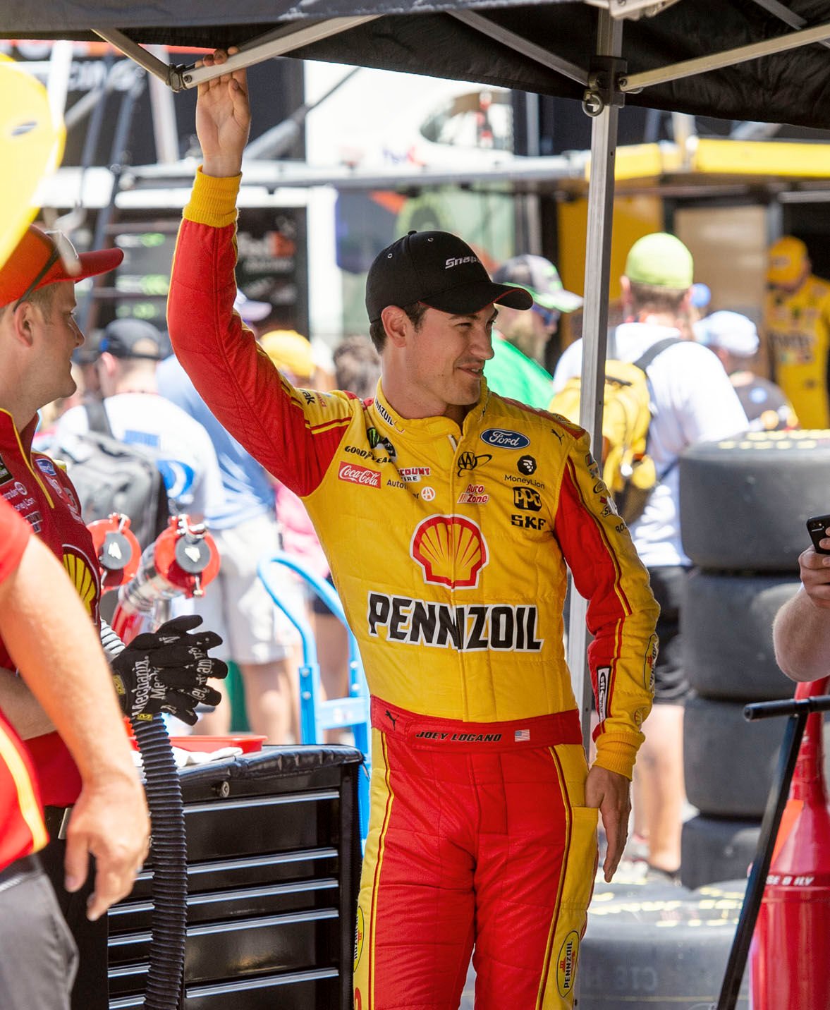 joey logano championship hat