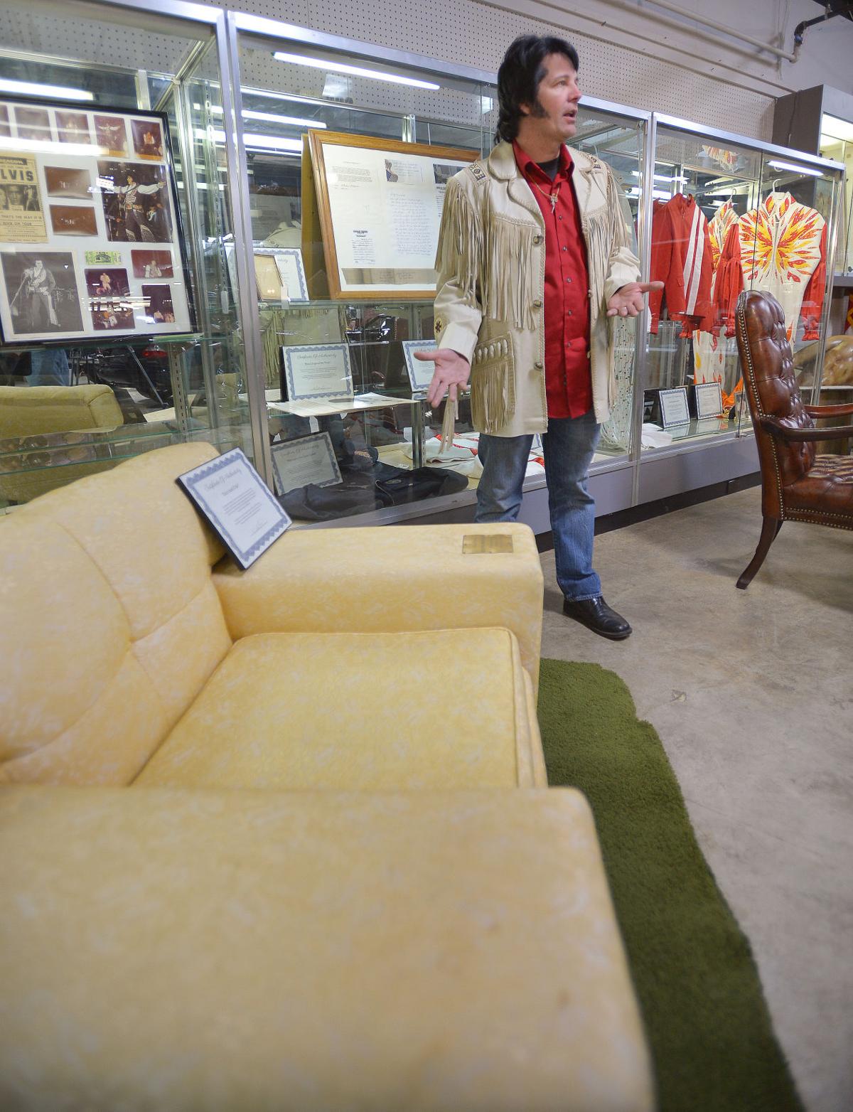 Elvis Presley items up for auction