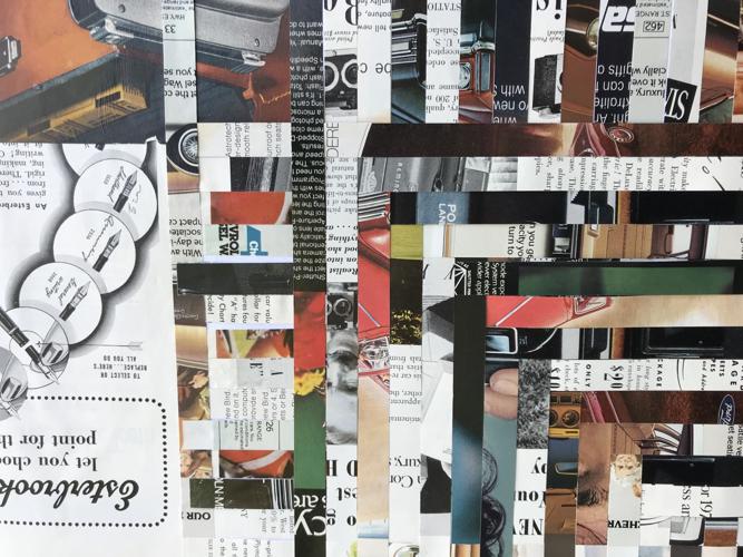 Creative Collages: Vintage print ads become medium for artist Lori Mann