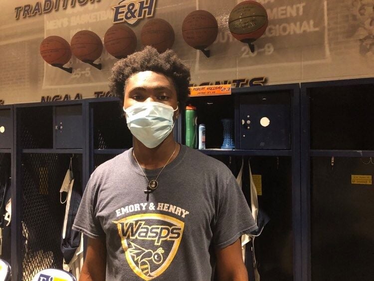 MEN'S COLLEGE BASKETBALL E&H's Holliday finds his comfort from COVID