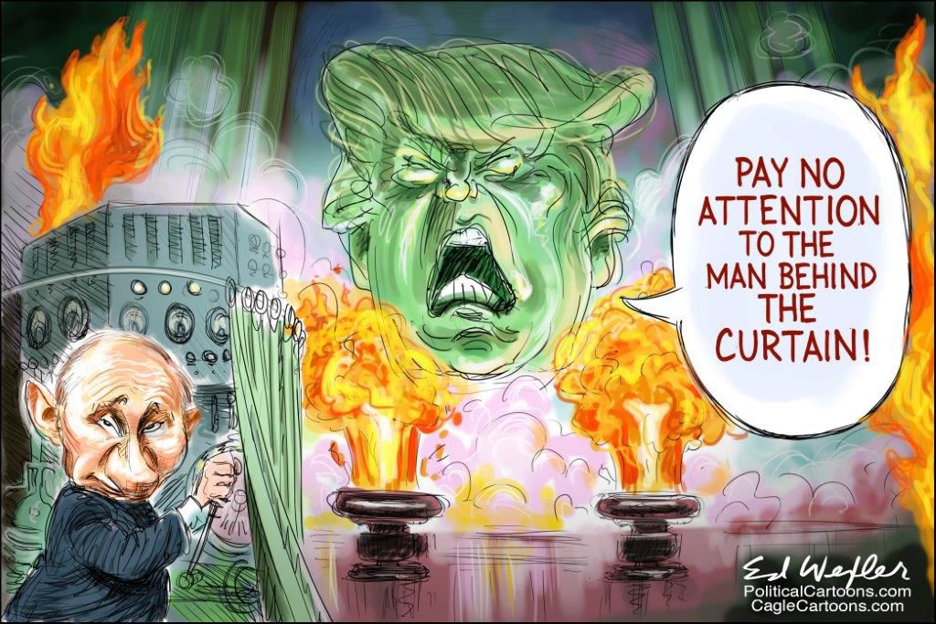 Man Behind The Curtain Opinion Heraldcourier Com