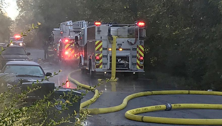 Crews respond to house fire on Vermont Avenue in Bristol, Virginia