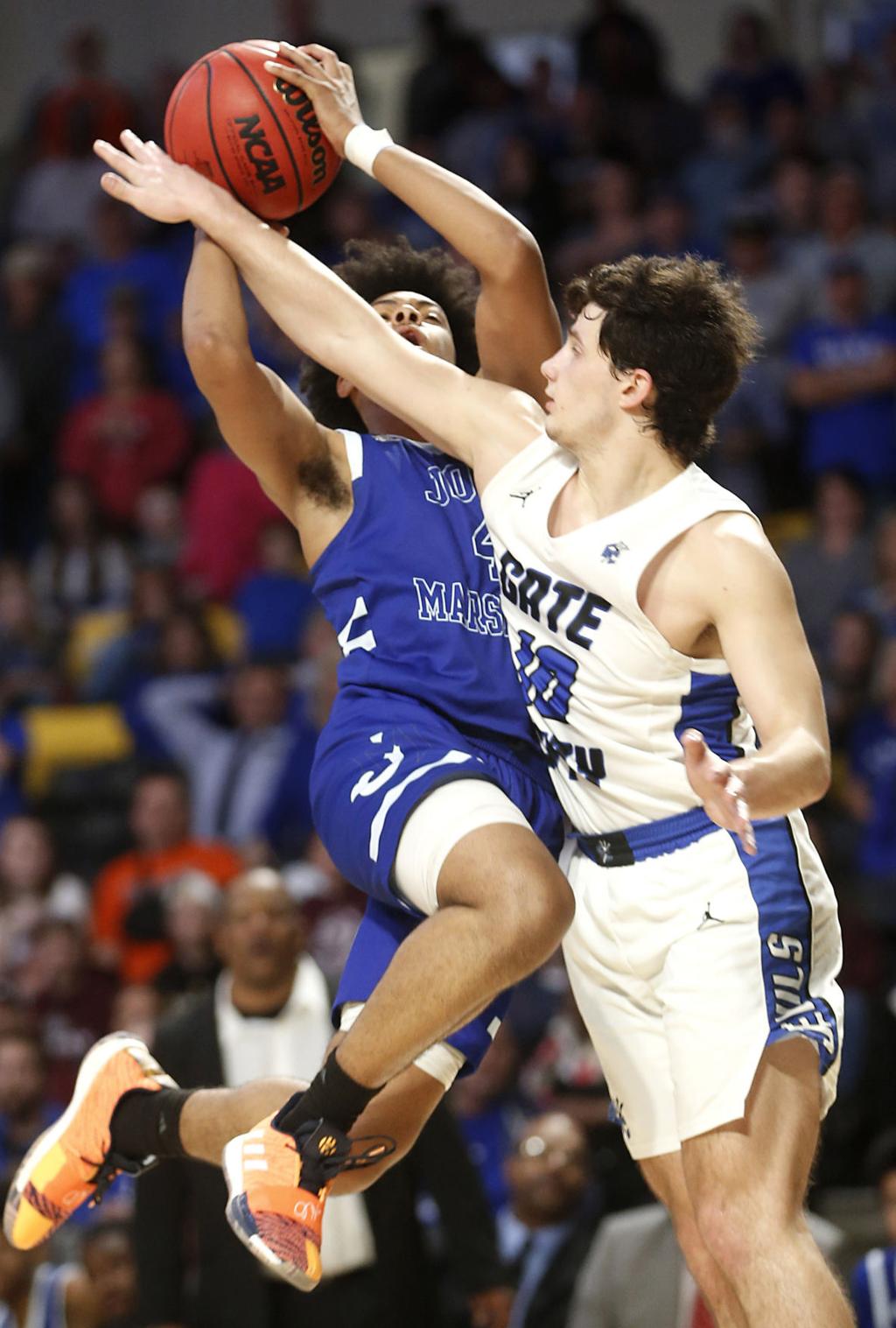 Vhsl Class 2 Boys Finals Gate City Bows To John Marshall 75 57
