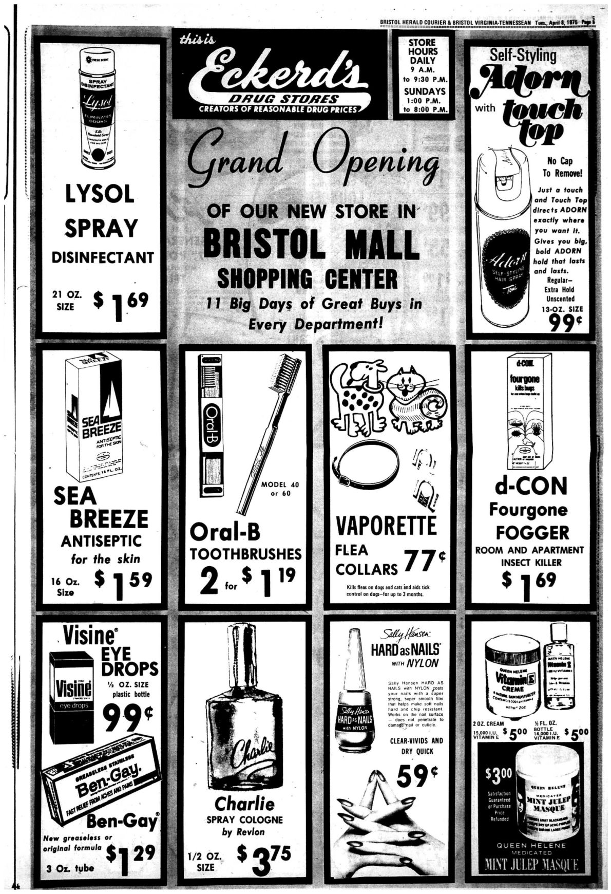 Pieces of the Past: Bristol Mall opens 43 years ago with 30 shops ...