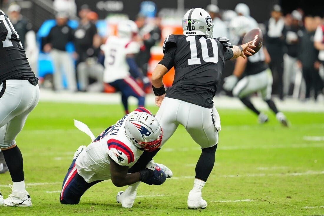 Las Vegas Raiders QB Jimmy Garoppolo named a winner of 2023 Preseason  Week 2